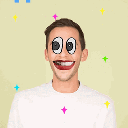 Happy Friday Funny Eyes Lips GIF