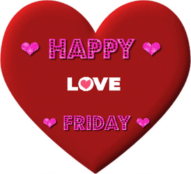 Happy Friday Love Simple Design GIF