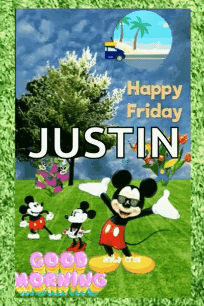 Happy Friday Mickey Mouse Minnie Mouse GIF