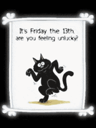 Happy Friday The 13Th Are You Feeling Unlucky GIF