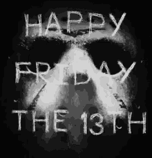 Happy Friday The 13Th Creepy Mask GIF