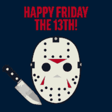 Happy Friday The 13Th Mask Wink GIF