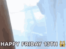 Happy Friday The 13Th Stuck Cat GIF