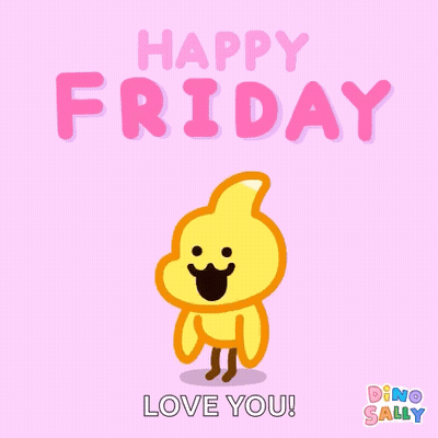 Happy Friday Yellow Duck GIF