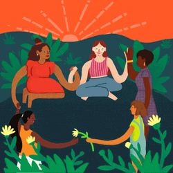 Happy Friendship Day Friends Picnic GIF