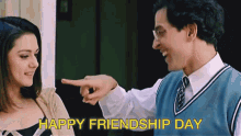 Happy Friendship Day Shake Hands GIF