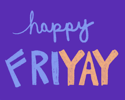 Happy Friyay Doodle Art Animation Greeting GIF