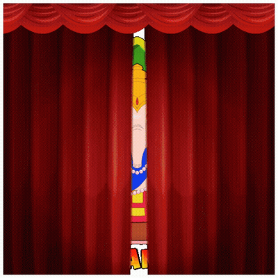 Happy Ganesh Chaturthi Cartoon Ganesha GIF