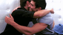Happy Gay Hug Steve Grand GIF
