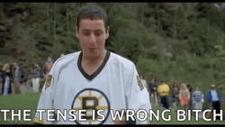 Happy Gilmore Bob Barker The Tense Is Wrong GIF