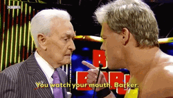 Happy Gilmore Bob Barker Watch Your Mouth GIF