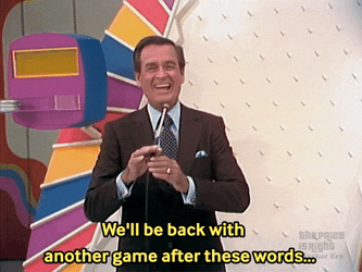 Happy Gilmore Bob Barker We'll Be Back With Another Game GIF