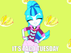 Happy Girl Dancing Taco Tuesday GIF