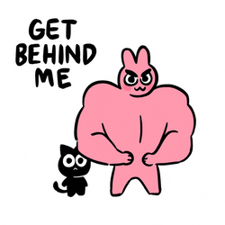 Happy Girlfriends Day Strong Protector GIF