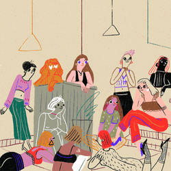 Happy Girlfriends Day Women Bonding GIF