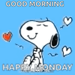 Happy Good Morning Happy Snoopy  GIF