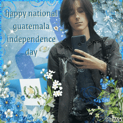 Happy Guatemala Independence Day Greeting Card GIF