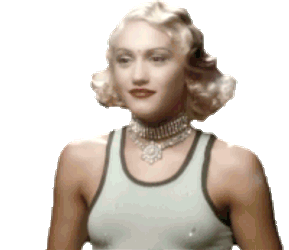 Happy Gwen Stefani Sticker GIF
