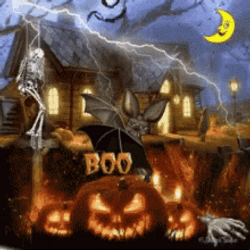 Happy Halloween Boo GIF
