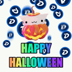 Happy Halloween Digibyte Kitty GIF