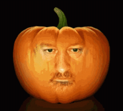 Happy Halloween Family Pumpkin Bats Card GIF