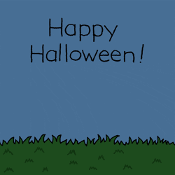 Happy Halloween Funny Dog Takes Arm From Skeleton GIF