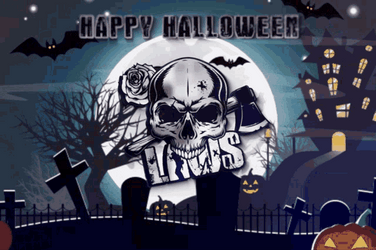 Happy Halloween Skull GIF