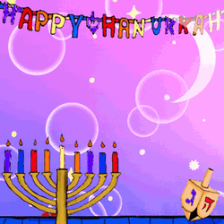 Happy Hanukkah Celebration Jake Walker GIF
