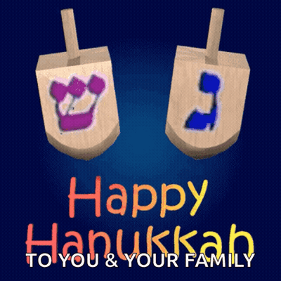 Happy Hanukkah To You And Your Family GIF