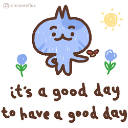 Happy Happy Happy Cartoon Cat Wiggling GIF