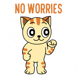 Happy Happy Happy Cat No Worries Thumbs Up GIF