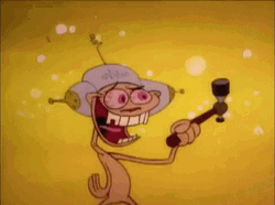Happy Happy Joy Joy Ren Hoek GIF