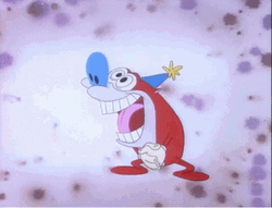 Happy Happy Joy Joy Stimpson The Cat GIF