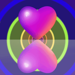 Happy Heart Tunnel GIF