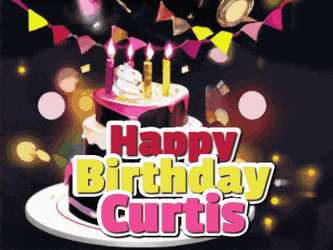 Happy Heavenly Birthday Curtis GIF