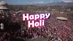 Happy Holi Colorful Festival GIF
