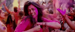 Happy Holi Festival Dance GIF