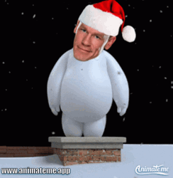 Happy Holidays Meme John Cena Monster GIF