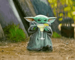 Happy Hour Baby Yoda