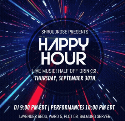 Happy Hour Event September 30 GIF