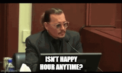 Happy Hour Johnny Depp