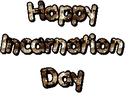 Happy Incarnation Day Greeting Card Sticker