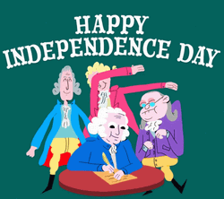 Happy Independence Day Declaration GIF