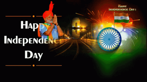 Happy Independence Day Man In Turban GIF