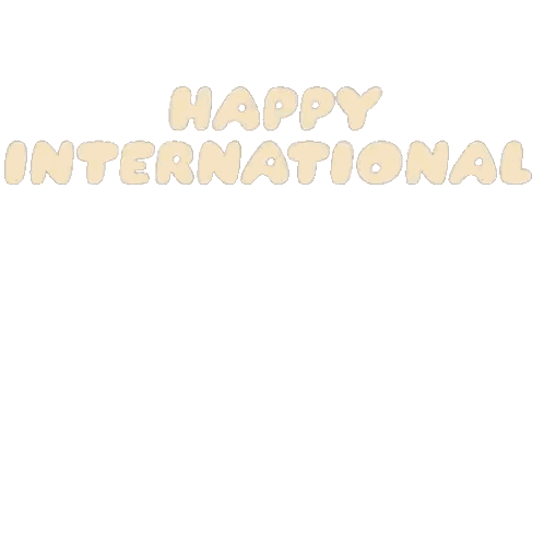 Happy International Cat Day Poster Sticker