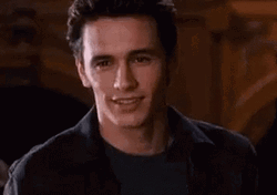 Happy James Franco GIF