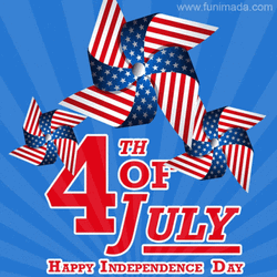Happy July 4Th Wind Weather Vane GIF