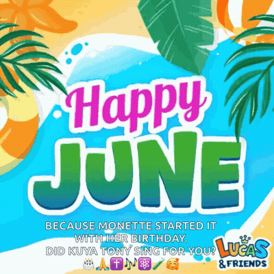 Happy June Monette Birthday GIF