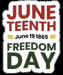Happy Juneteenth 19 Freedom Day GIF
