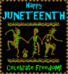 Happy Juneteenth Celebrate The Freedom GIF